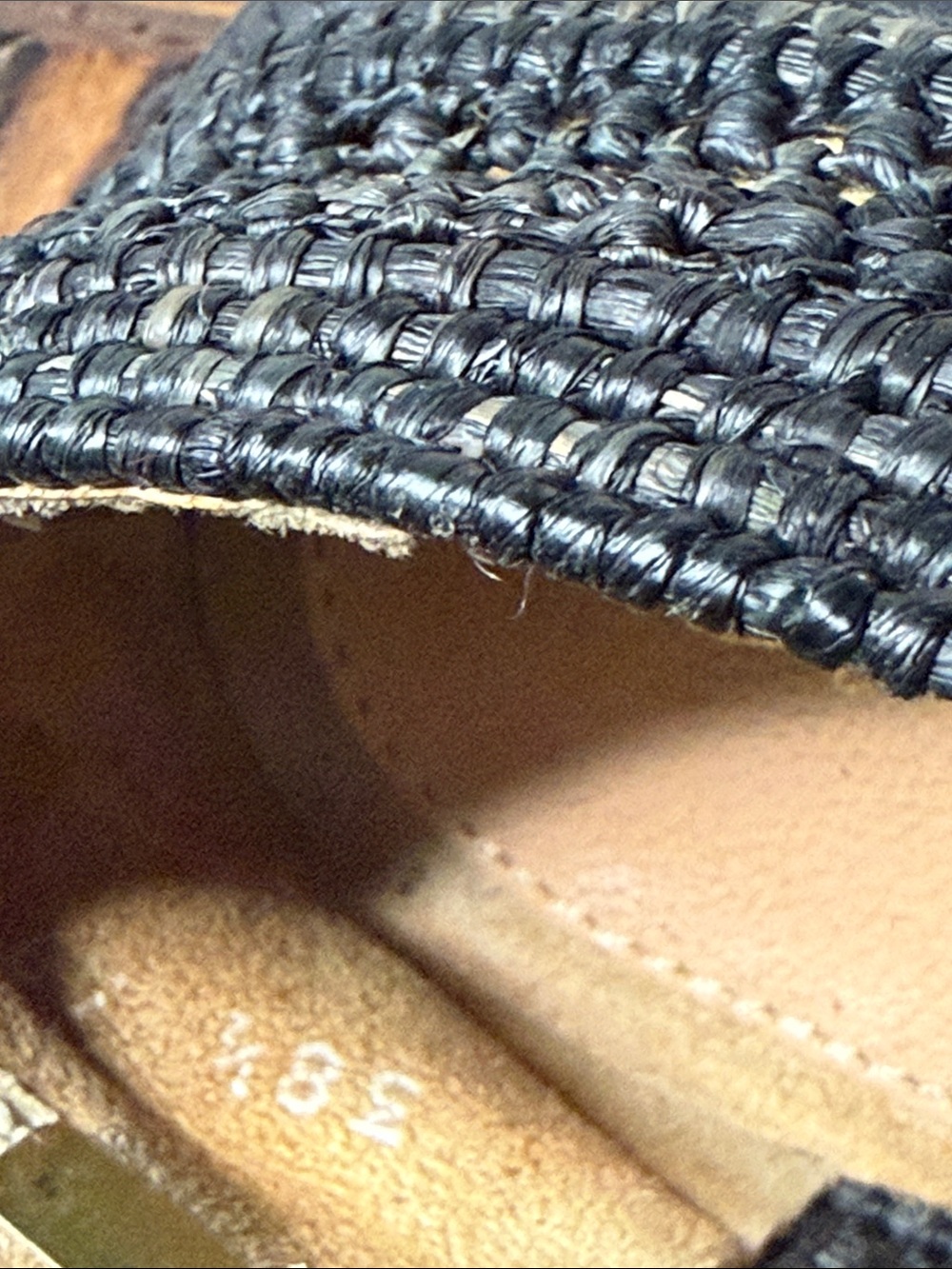 Robert Clergerie Raffia Platform Oxfords - Picture 11 of 11
